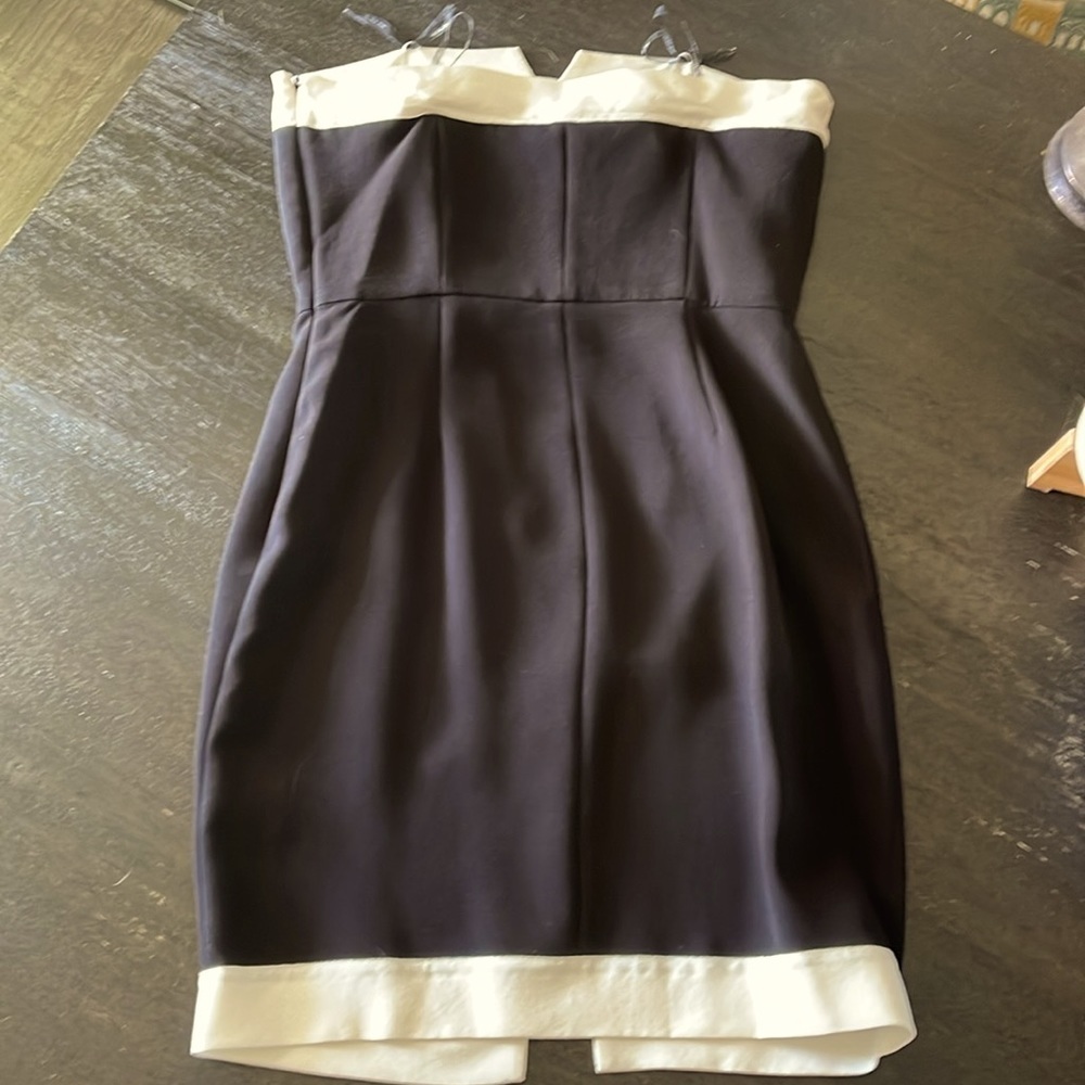Rachel Zoe asymmetrical, Strapless Dress size 10 - Picture 3 of 6